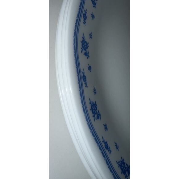 VTG Set of 4 Corelle Dinner Plates Blue Cornflower 10" by Corning Vitrelle EVC - Picture 4 of 7